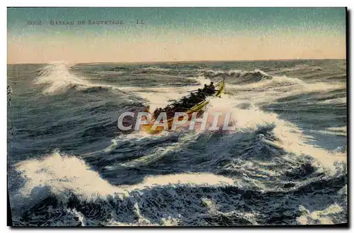 Cartes postales Bateau de sauvetage