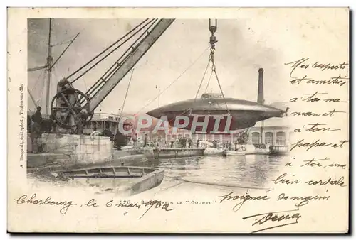 Cartes postales Bateau Sous marin Le Goubet