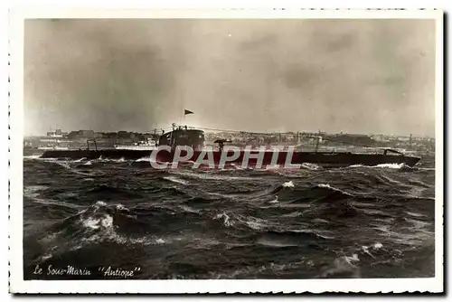 Cartes postales Bateau Sous marin Antiope