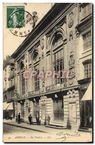 Cartes postales Amiens Le Theatre