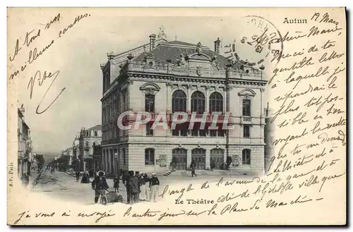 Cartes postales Autun Le Theatre