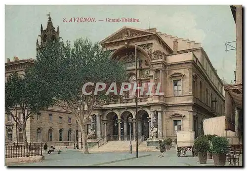 Cartes postales Avignon Grand Theatre