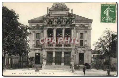 Cartes postales Angouleme Le Theatre