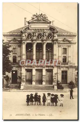 Cartes postales Angouleme Le Theatre Enfants