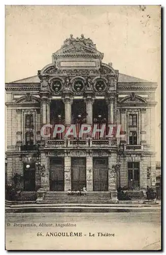 Cartes postales Angouleme Le Theatre