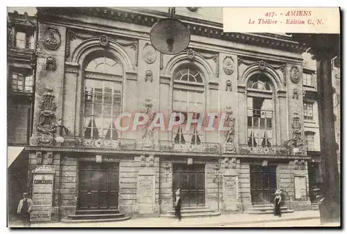 Cartes postales Amiens Le Theatre