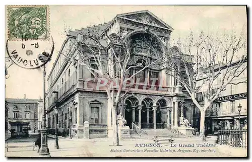 Cartes postales Avignon Le grand Theatre