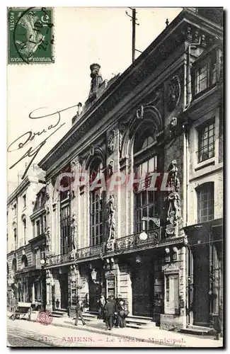 Cartes postales Amiens Le Theatre municipal