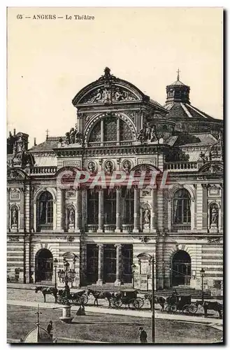 Cartes postales Angers Le Theatre