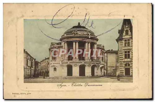 Cartes postales Agen Theatre Ducourneau