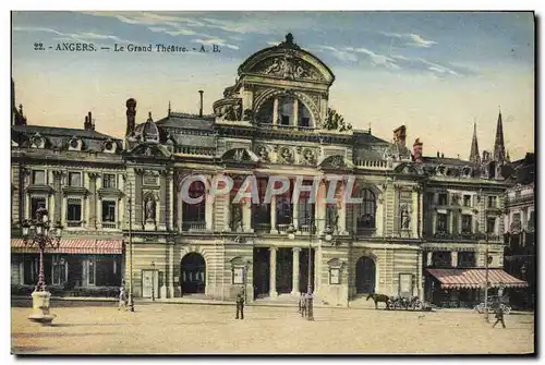 Cartes postales Angers Le grand Theatre