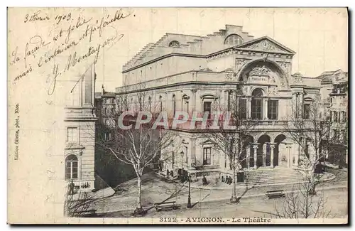 Cartes postales Avignon Le Theatre