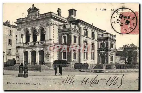 Cartes postales Albir Le Theatre