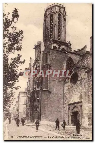 Cartes postales Aix en Provence Cathedrale Saint Sauveur