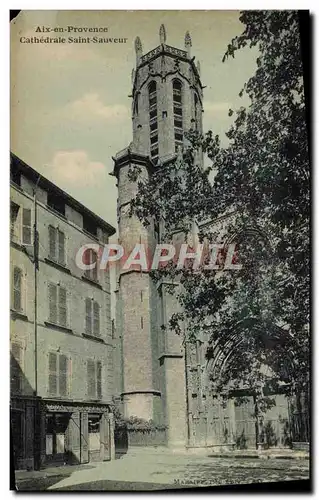 Cartes postales Aix en Provence Cathedrale Saint Sauverr