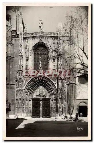 Cartes postales Aix en Provence Cathedrale Saint Sauveur Facade gothique