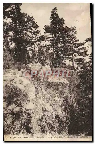 Cartes postales Le Louvesc Les Rochers de Rochellpe