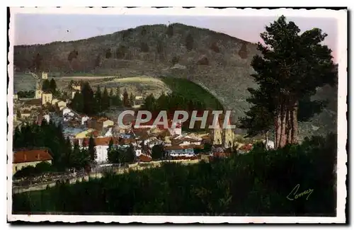 Ansichtskarte AK Le Louvesc Le Mont Chaix et la ville