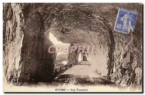 Cartes postales Ruoms Les Tunnels