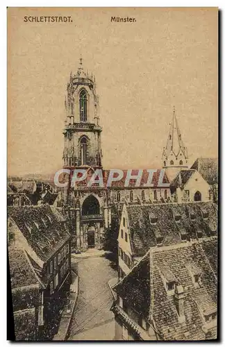 Cartes postales Schlettstadt Munster