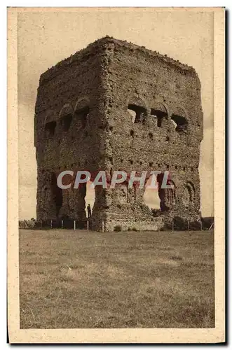 Ansichtskarte AK Autun Edifice romain dit Temple de Janus