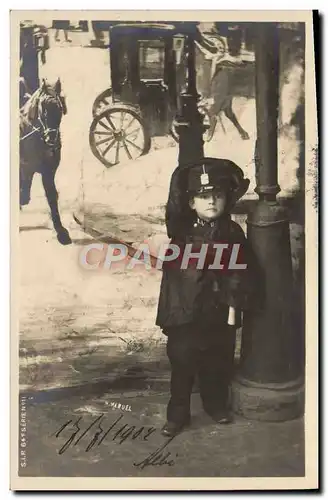 Cartes postales Police Policier Enfant