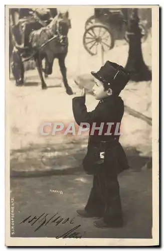 Cartes postales Police Policier Enfant