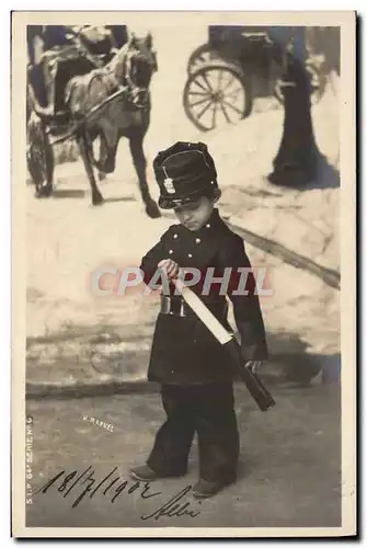 Ansichtskarte AK Police Policier Enfant