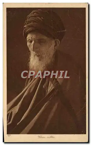 Cartes postales Judaica Juif Vieux rabbin