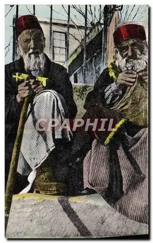 Cartes postales Judaica Juif Grece Greece Salonique Types Juifs