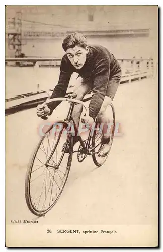 Ansichtskarte AK Velo Cycle Cyclisme Sergent Sprinter Francais