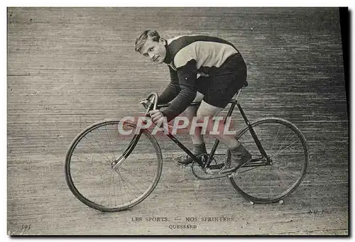 Cartes postales Velo Cycle Cyclisme Nos sprinters Quessard