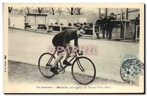 Ansichtskarte AK Velo Cycle Cyclisme Meyers Vainqueur du Grand Prix 1903