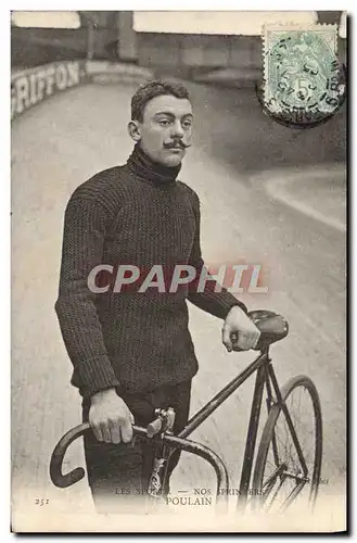 Cartes postales Velo Cycle Cyclisme Nos sprinters Poulain