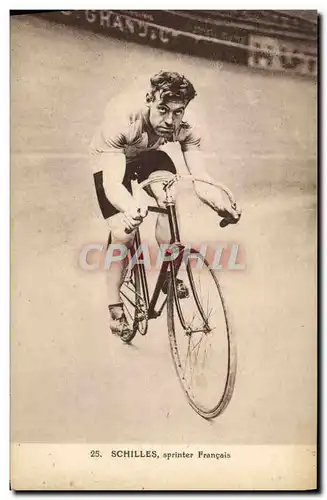 Cartes postales Velo Cycle Cyclisme Schilles Sprinter francais