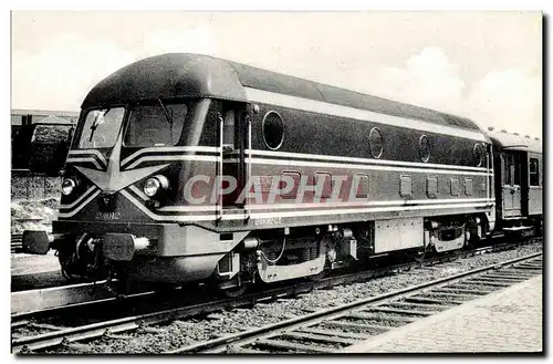 Cartes postales moderne Train Locomotive Diesel type 201