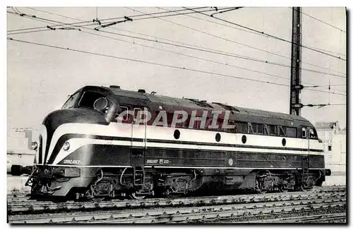 Cartes postales moderne Train Locomotive Diesel 202