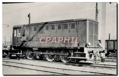 Moderne Karte Train Locomotive Diesel type 250