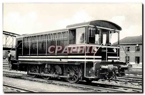 Cartes postales moderne Train Locomotive Diesel type 253