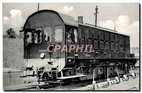 Moderne Karte Train Locomotive Diesel Type 270