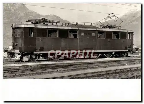 Moderne Karte Train Locomotive du Gothard Ae 4/6 10801 12