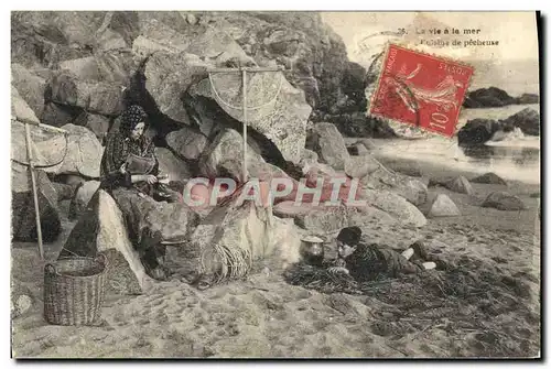 Cartes postales La vie a la mer Cuisine de pecheuse