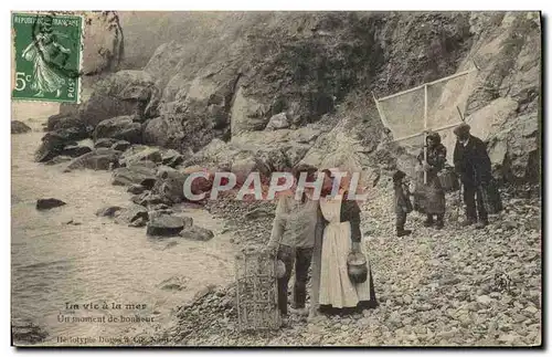 Cartes postales La vie a la mer Un moment de bonheur