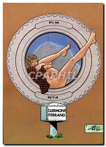 Cartes postales moderne Nu erotique Illustrateur Charles Berg PLM Clermont Ferrand