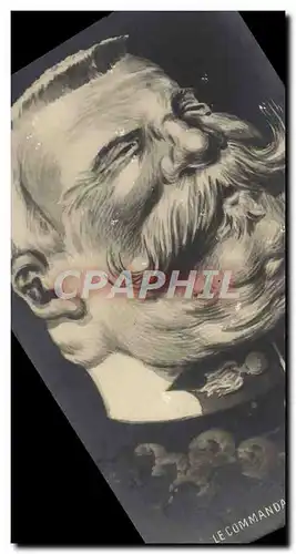 Cartes postales Police Policier Le commandant Bon enfant