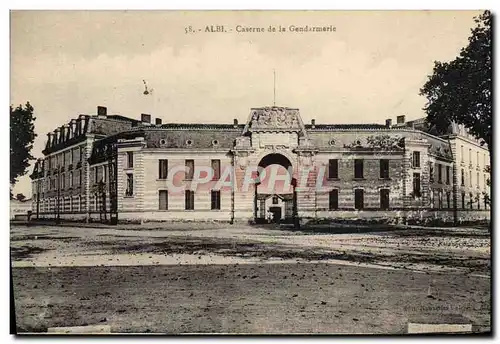 Cartes postales Police Policier Albi Caserne de la gendarmerie