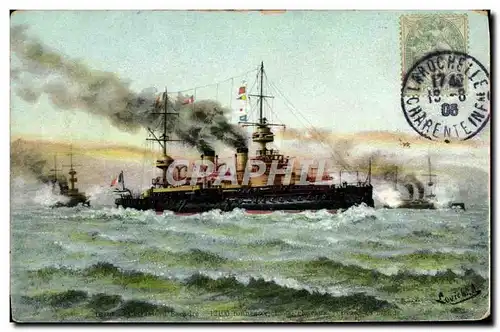 Cartes postales Bateau Iena Cuirasse d'escadre