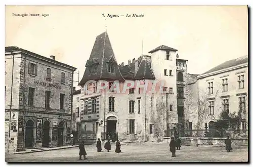 Cartes postales Agen Le musee Theatre municipal