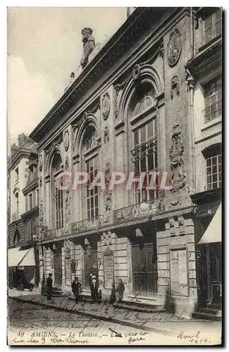 Cartes postales Theatre Amiens