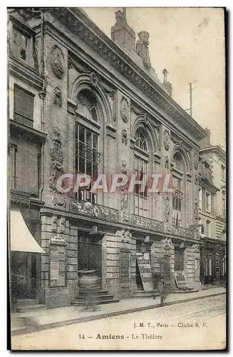 Cartes postales Theatre Amiens